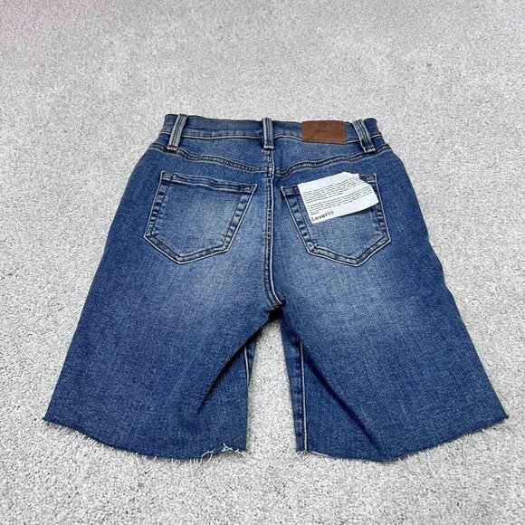 Level99 Shorts Women’s Blue Denim Pockets Size 24 NWT - Picture 7 of 11